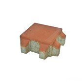 DITON Dlažba VEGETAČNÍ 20/20/8cm červená